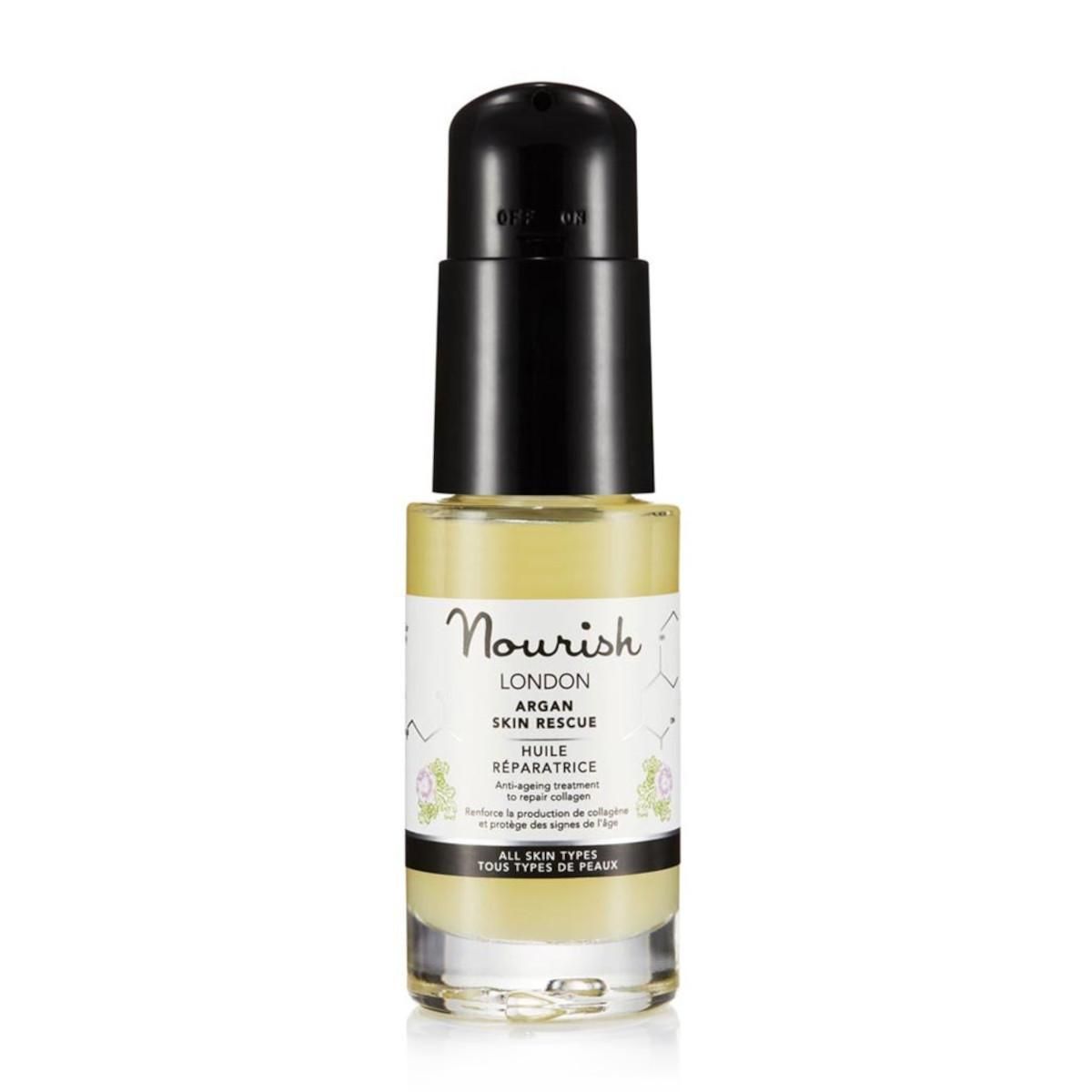 Nourish London Arganové omladzujúce sérum na tvár 15 ml