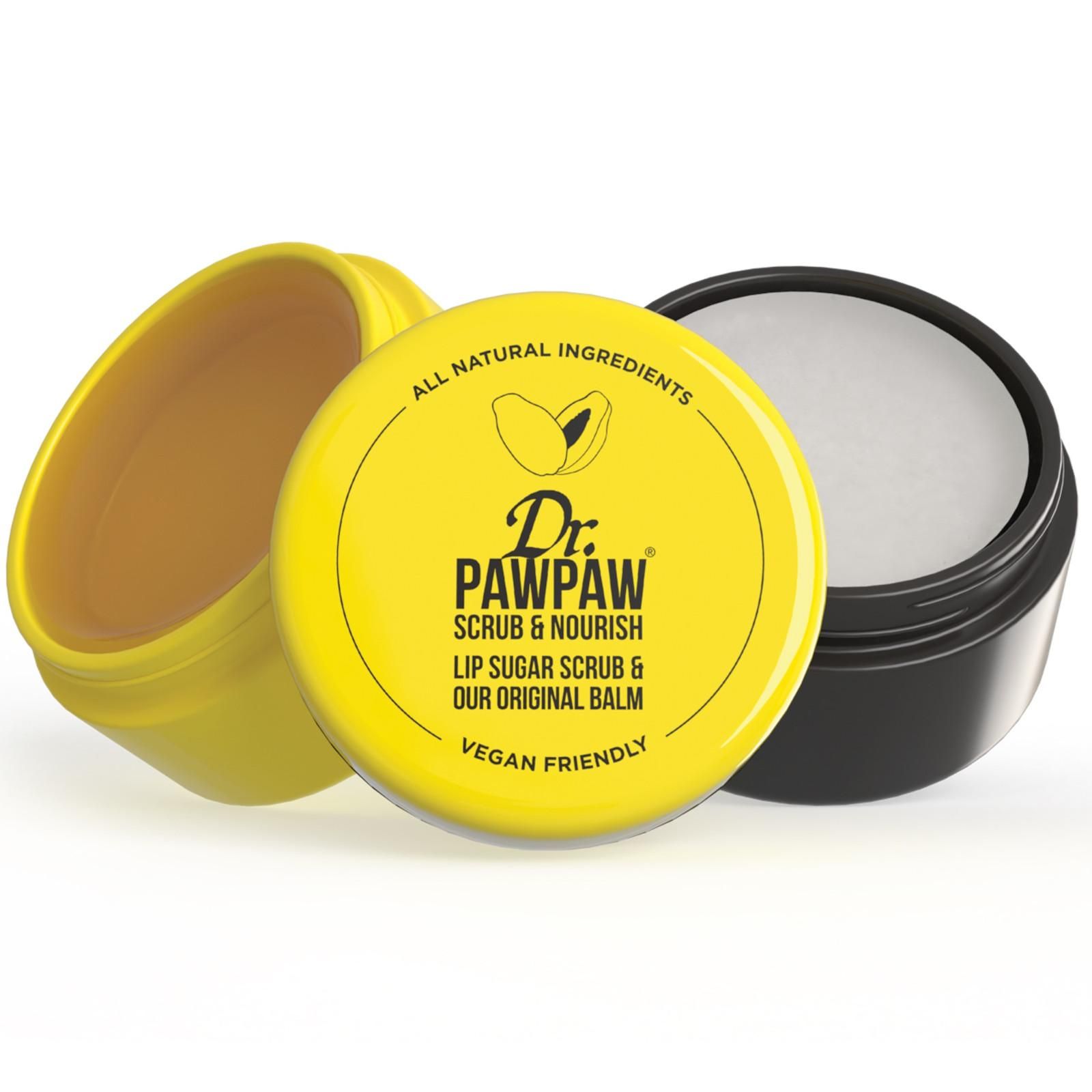 Dr.PAWPAW Peeling na telo a pery - Scrub &amp; Nourish  16 g