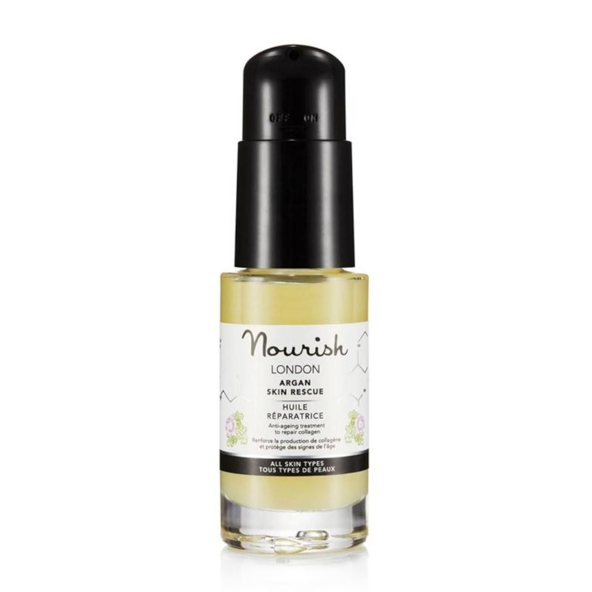 Nourish London Arganové omladzujúce sérum na tvár 30 ml