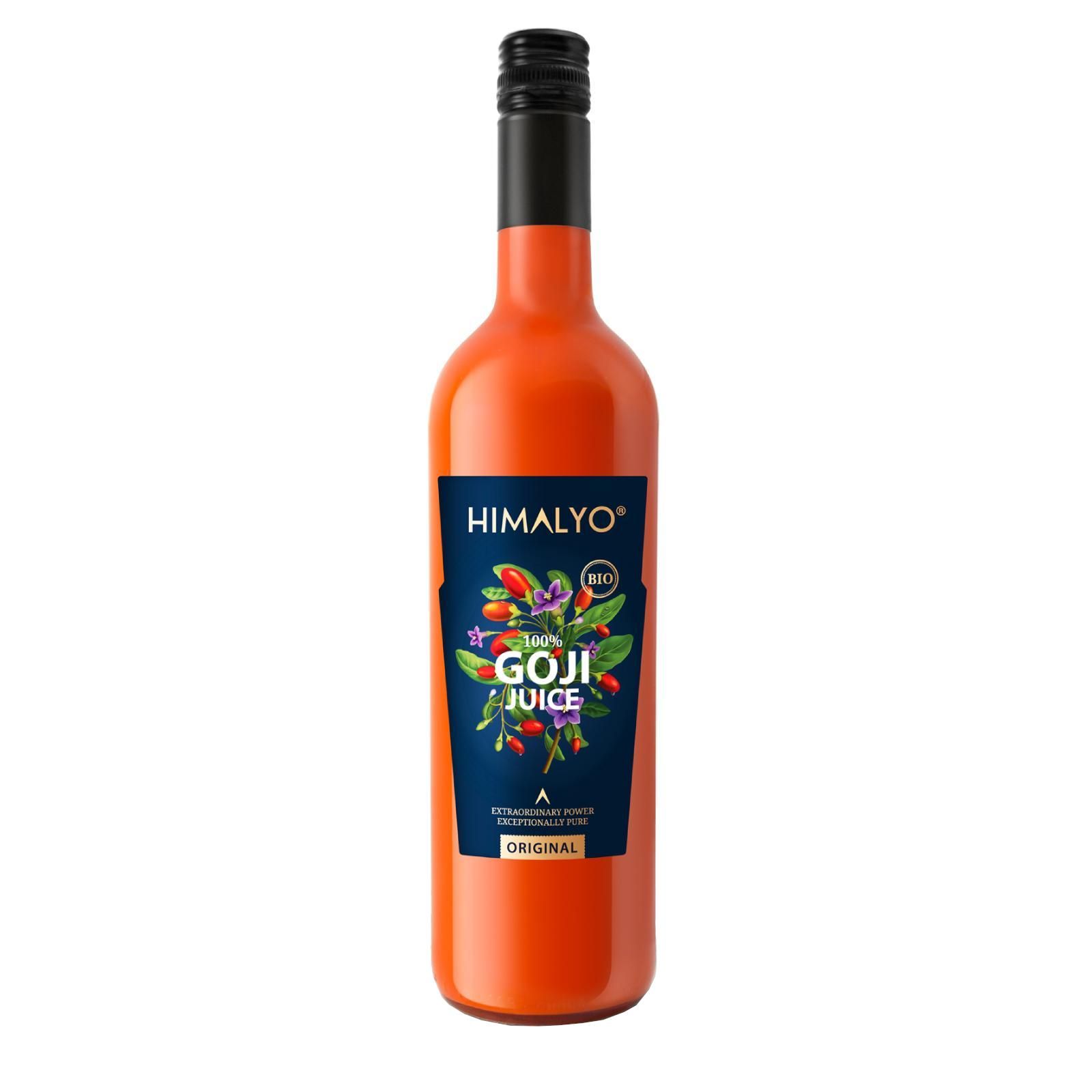 Himalyo 100% šťava z goji, BIO 750 ml