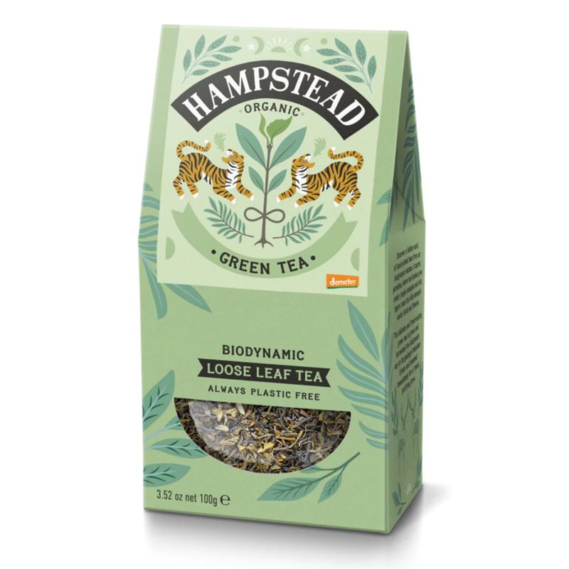 Hampstead Tea London Organický zelený čaj, sypaný  100g