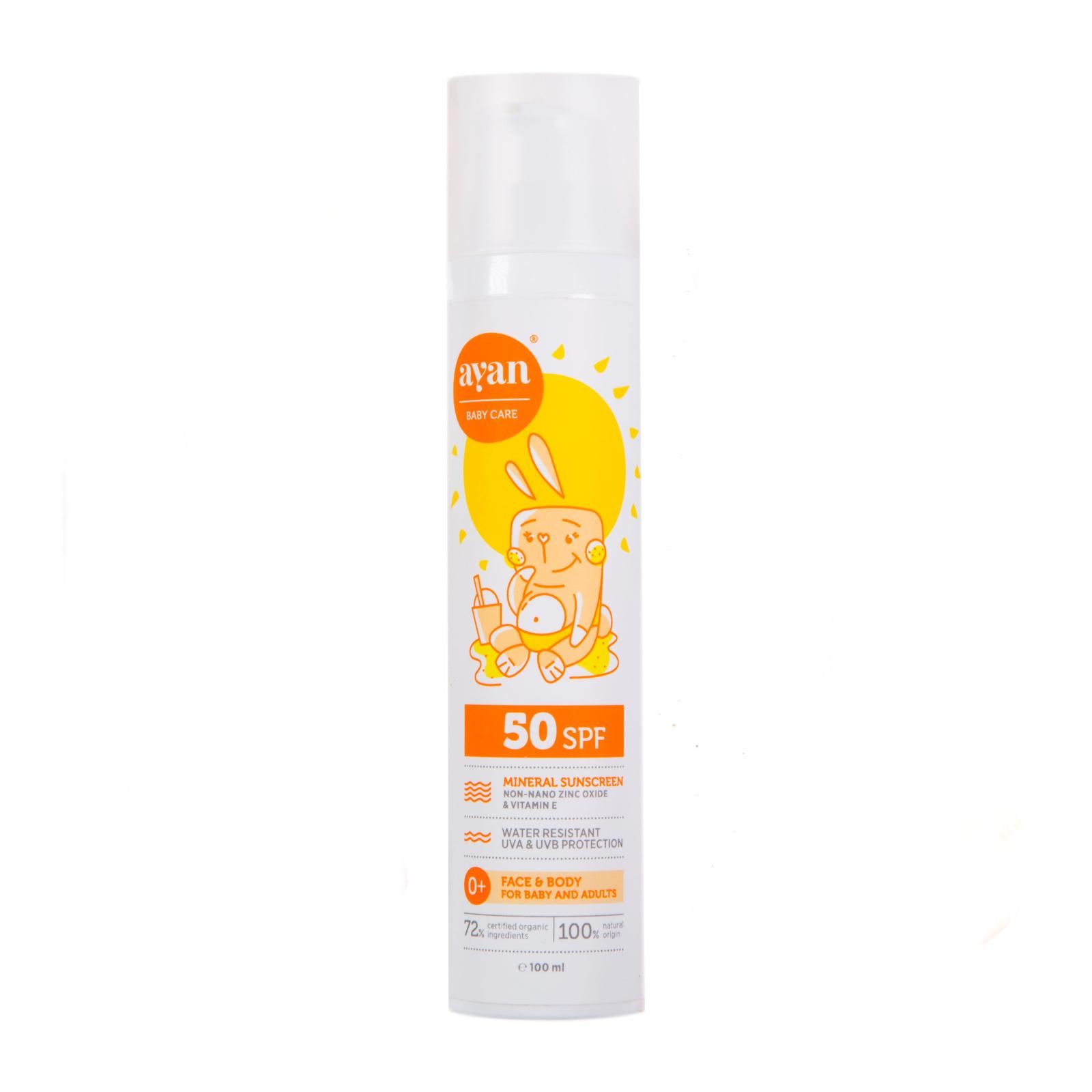 AYAN Krém na opaľovanie SPF 50 100 ml