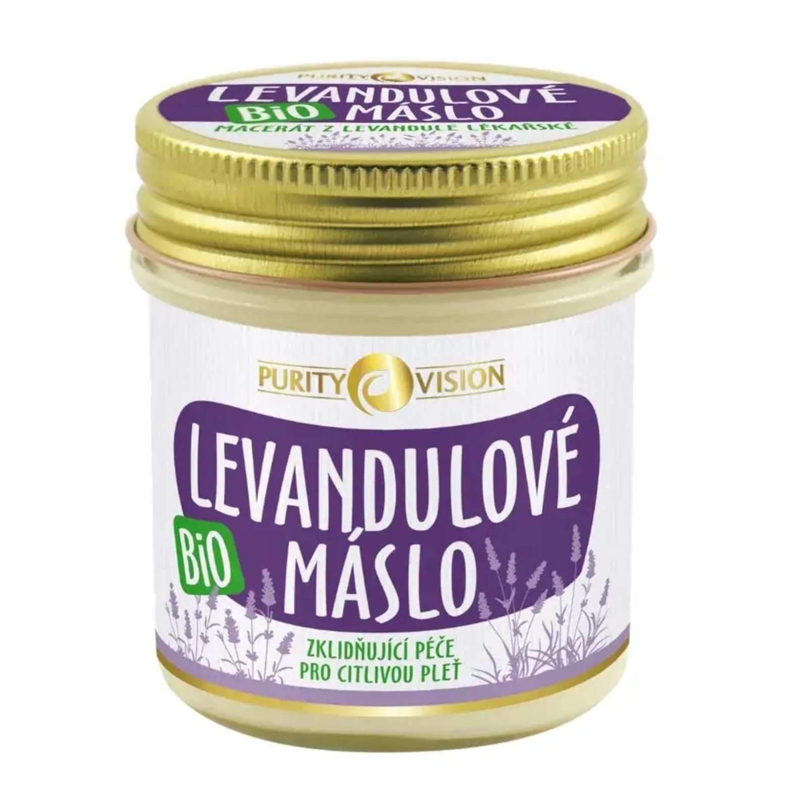 Purity Vision Organické levanduľové maslo 120 ml