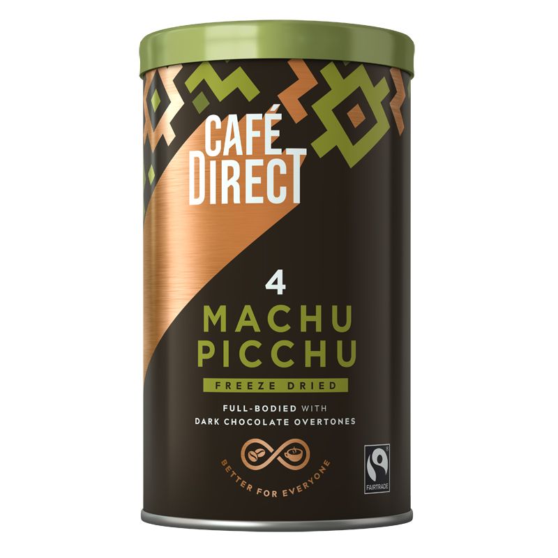 Cafédirect Instantná káva z Machu Picchu, 100% Arabica 100 g