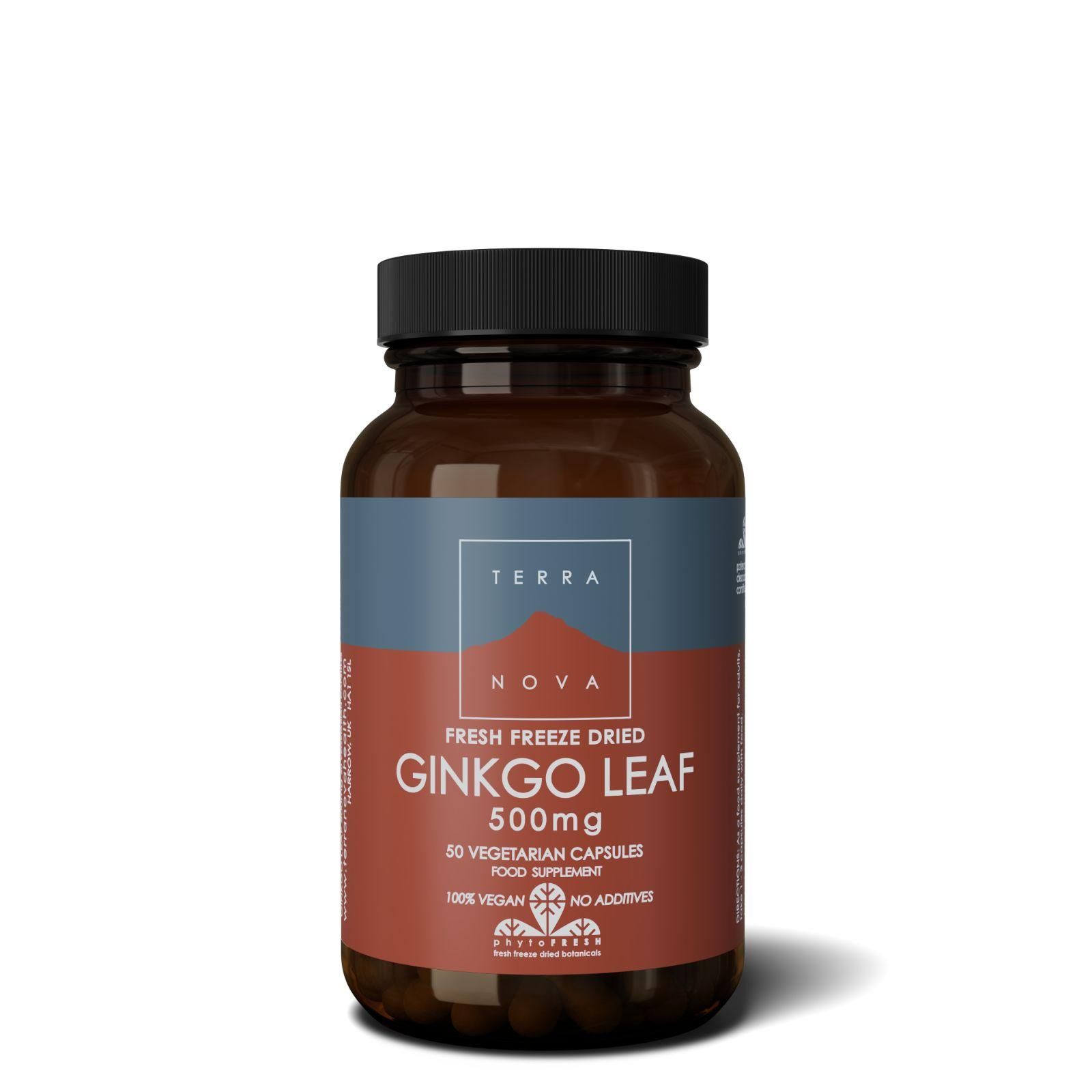 Terranova Health Ginkgo Biloba 500 mg 50 ks