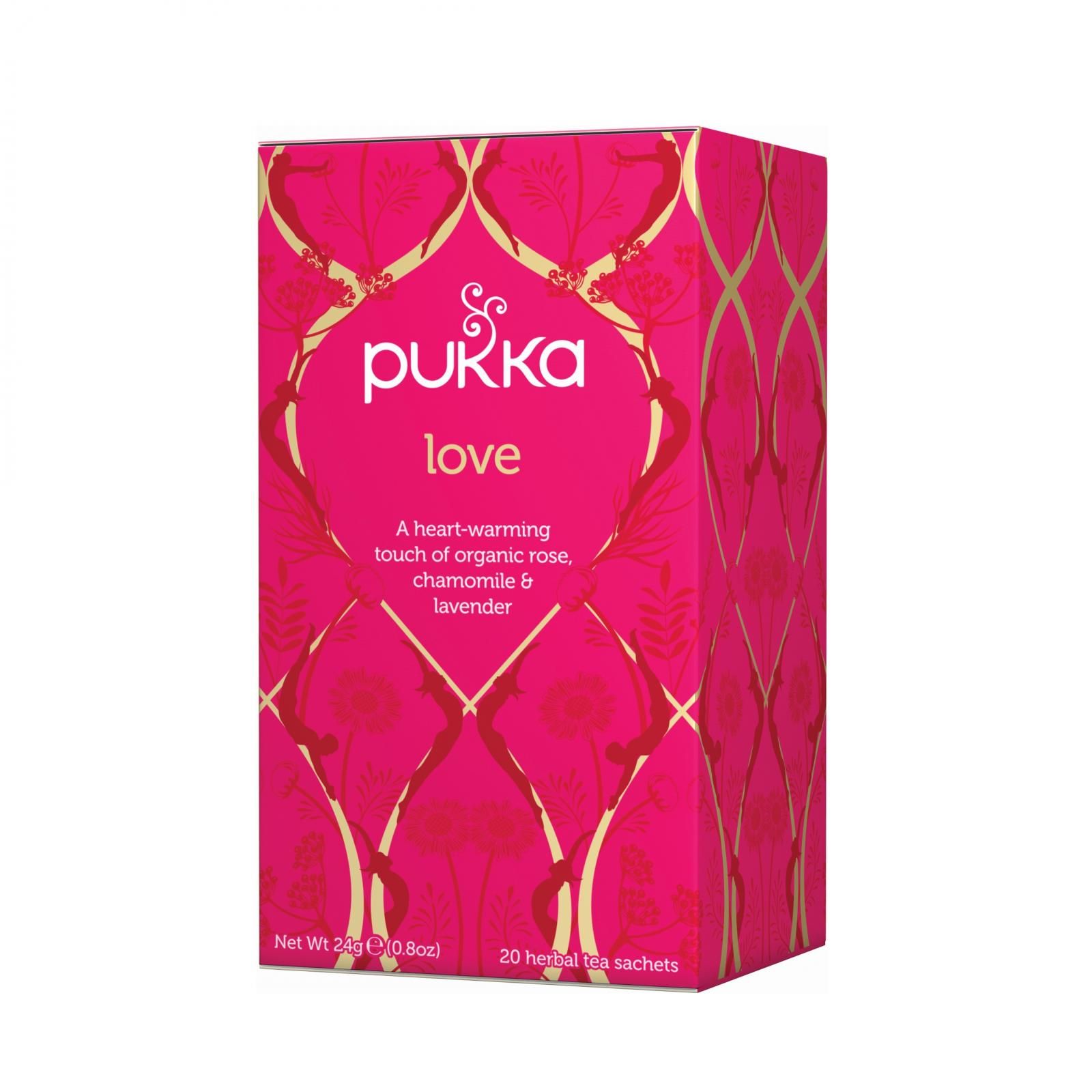 Pukka Čaj Ayurvedic Love, organický 24 g, 20 ks