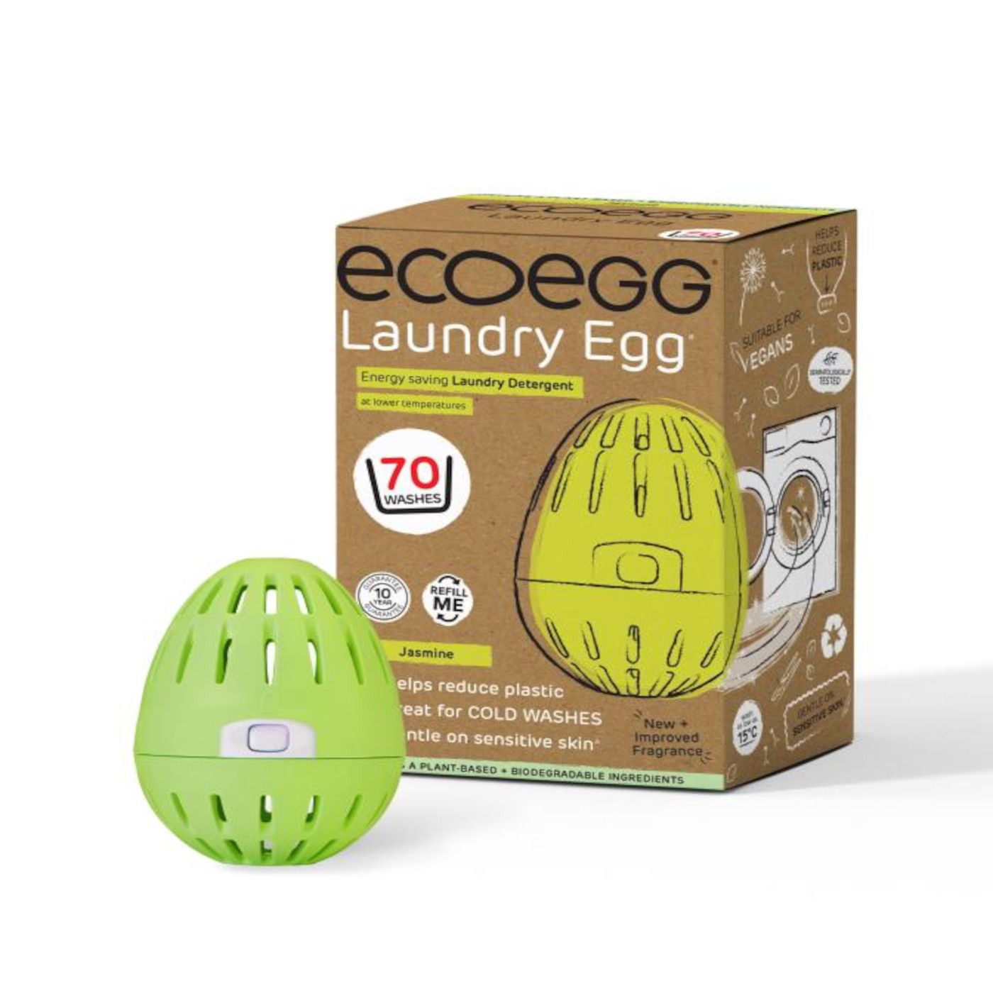 Ecoegg Pracie vajce na 70 praní, jazmínová vôňa 70 praní