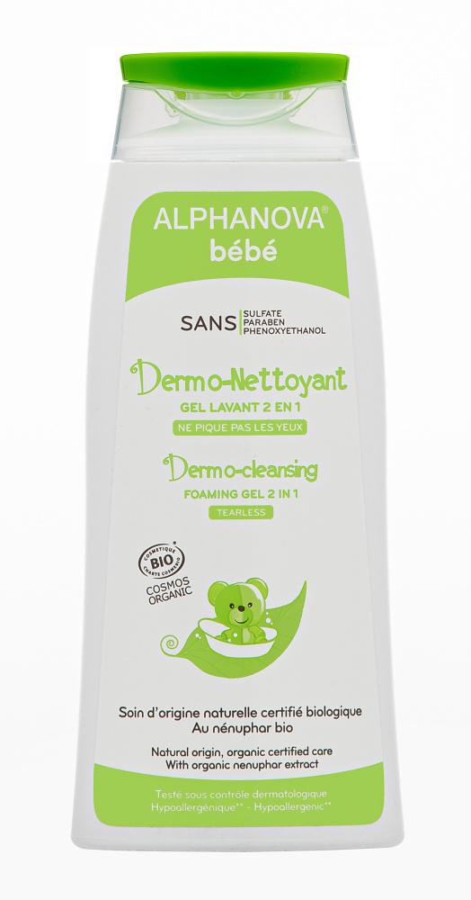 Alphanova Mycí gel na tělo a vlasy 200 ml (Dmo-Netyoant) BIO 