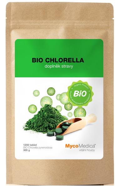 MycoMedica MycoMedica BIO Chlorella tablety 250mg, 1200 tablet 