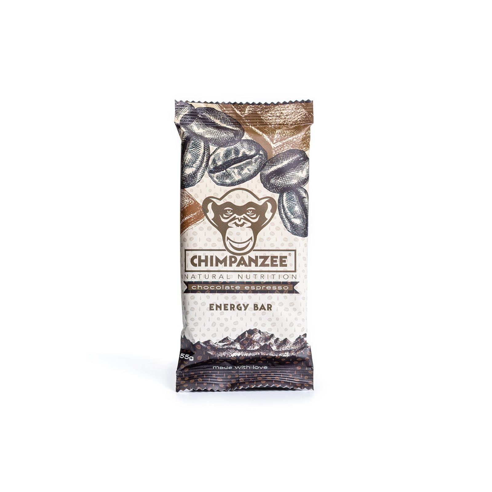 Chimpanzee Tyčinka Energy Chocolate - Espresso 55 g