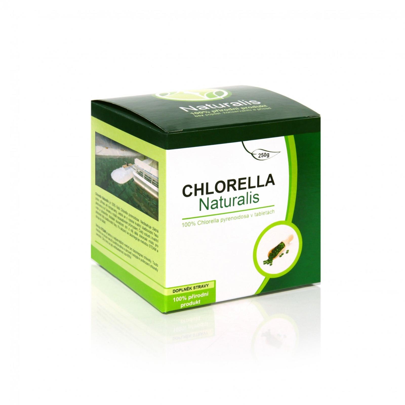 Naturalis Naturalis Chlorella tablety, 1000 ks, 250g 