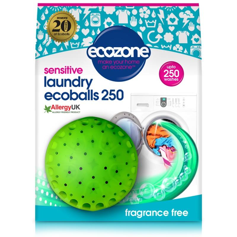 Ecozone Ecozone Ecoballs 250 praní - Sensitive 