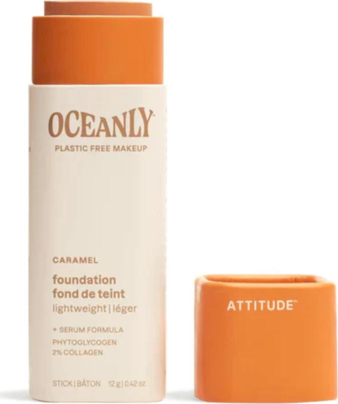 Attitude ATTITUDE Tuhý make-up Oceanly – Caramel, 12g 