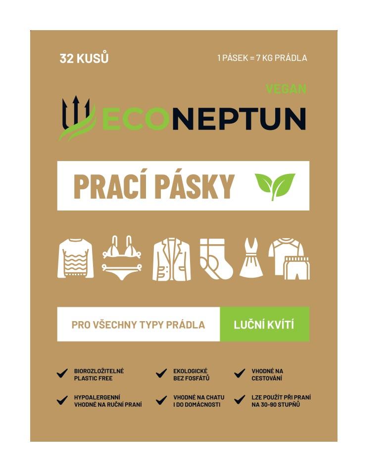 EcoNeptun EcoNeptun prací pásky s vůní lučního kvítí, 32ks 