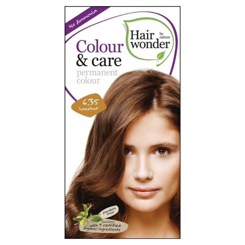 Hairwonder Hairwonder Dlouhotrvající barva OŘÍŠKOVÁ 6.35 100 ml 