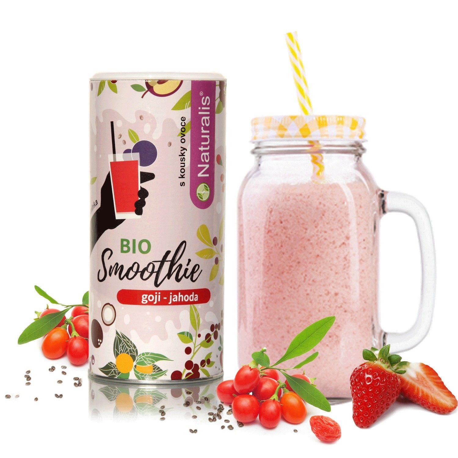 Naturalis Naturalis Smoothie Goji a Jahoda BIO, 180g 