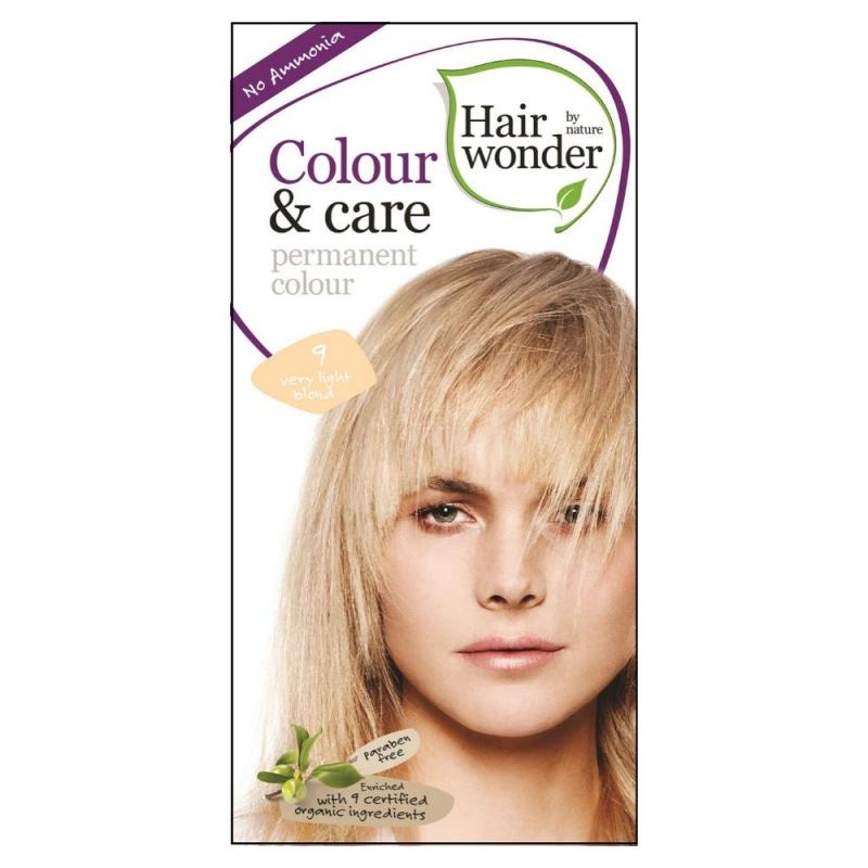 Hairwonder Hairwonder Dlouhotrvající barva VELMI SVĚTLÁ BLOND 9 100 ml 