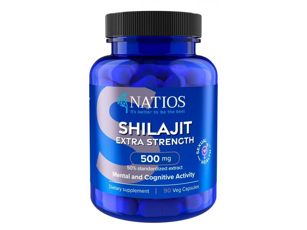 Natios Natios Shilajit Extract 500 mg, 90 kapslí 