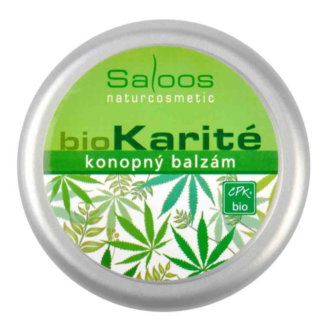 Saloos Balzám bio karité Konopný 50 ml 