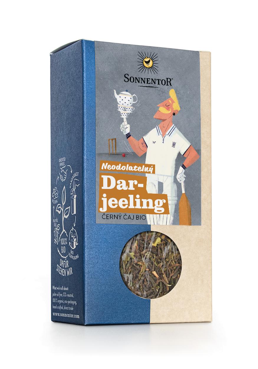 Sonnentor Neodolatelný Darjeeling bio, černý čaj, 100g syp. 