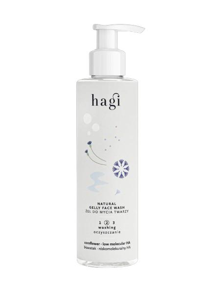 Hagi Hagi Přírodní gel na mytí obličeje, 200 ml 