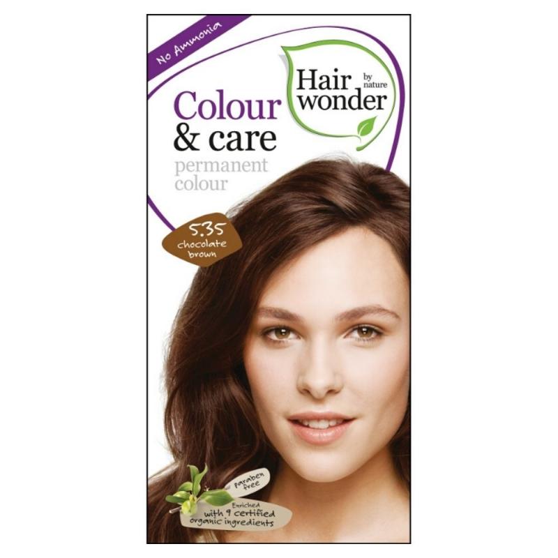 Hairwonder Hairwonder Dlouhotrvající barva BIO ČOKOLÁDOVÁ HNĚDÁ 5.35 100 ml 