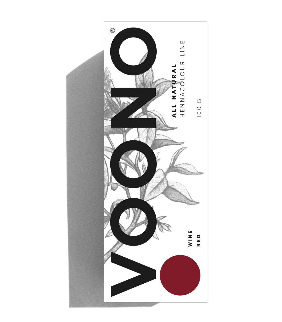 VOONO Henna Wine red, 100g 