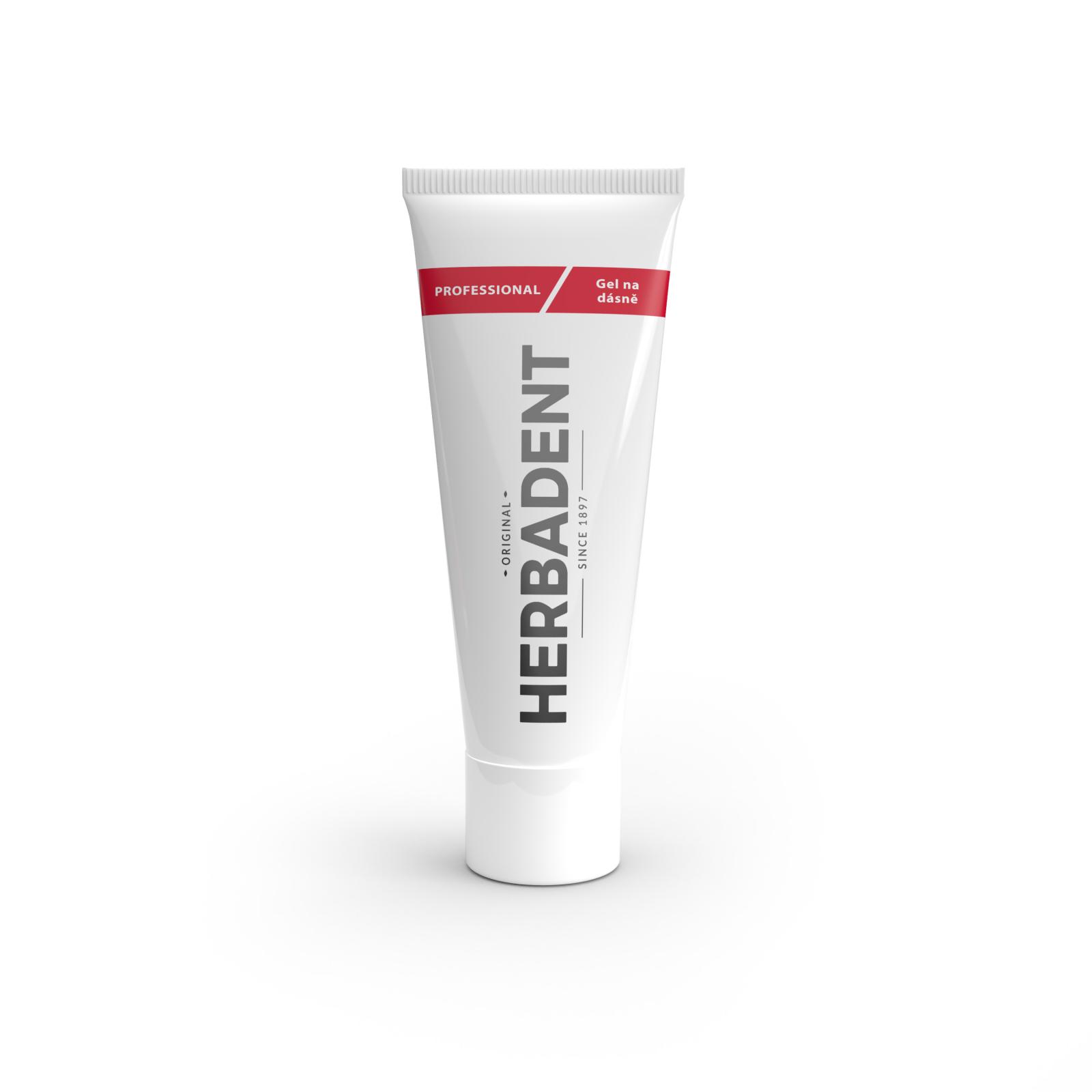 Herbadent Herbadent Professional gel na dásně s Chlorhexidinem 0,15% 25 g 