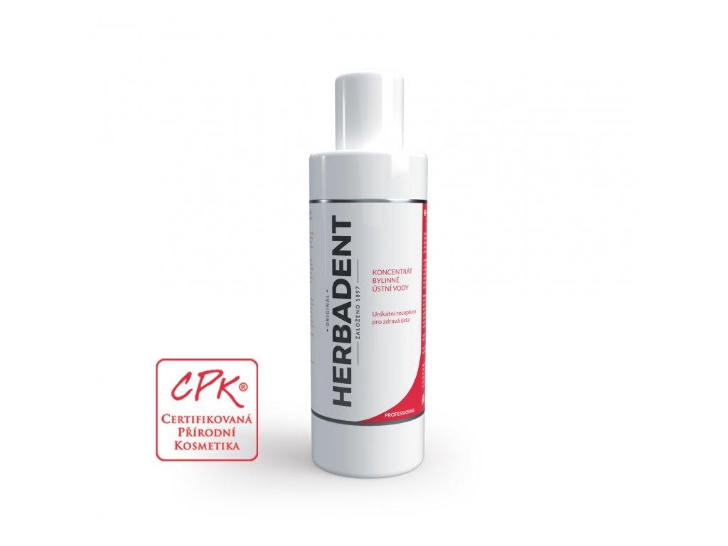 Herbadent HERBADENT PROFESSIONAL koncentrát bylinné ústní vody 250ml 