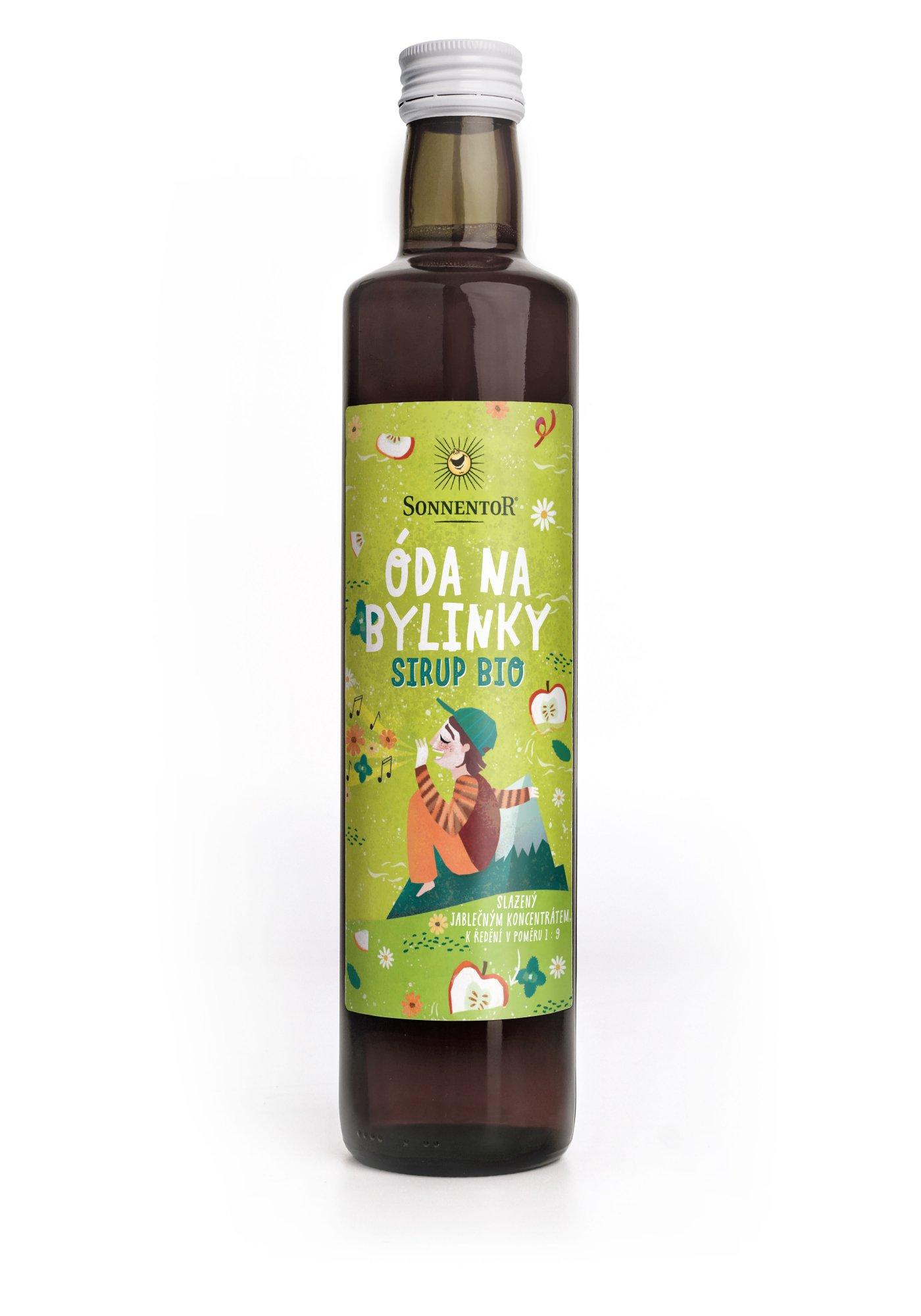 Sonnentor Óda na bylinky sirup bio 500 ml 