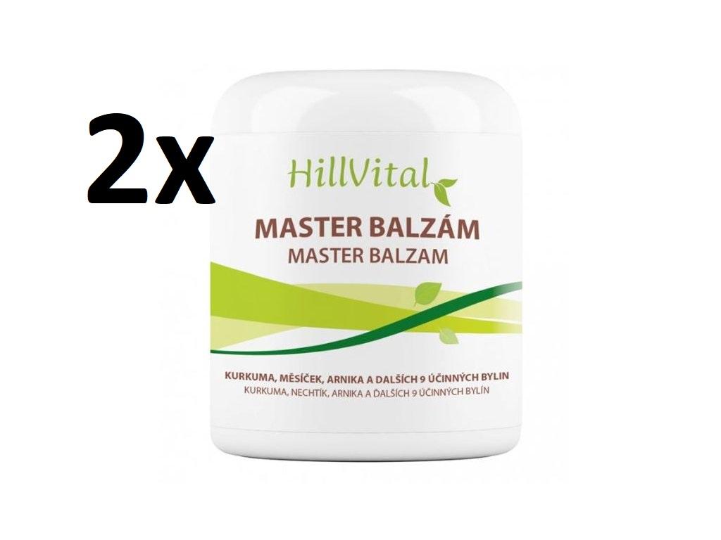 HillVital HillVital Master balzám, proti bolesti a otokům, 2x 250ml 