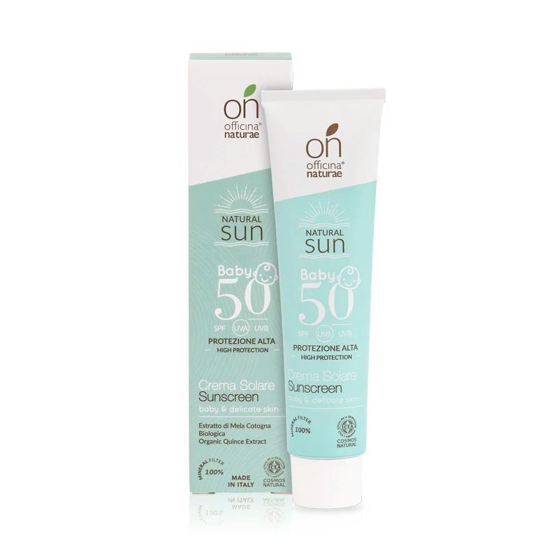 Officina Naturae Officina Naturae Opalovací krém pro děti a citlivou pokožku SPF 50, 75 ml 