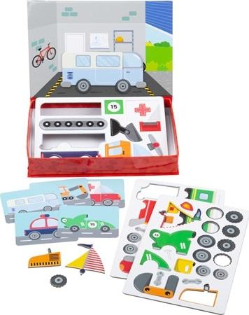 Bigjigs Toys Bigjigs Toys Magnetické puzzle Mechanik 