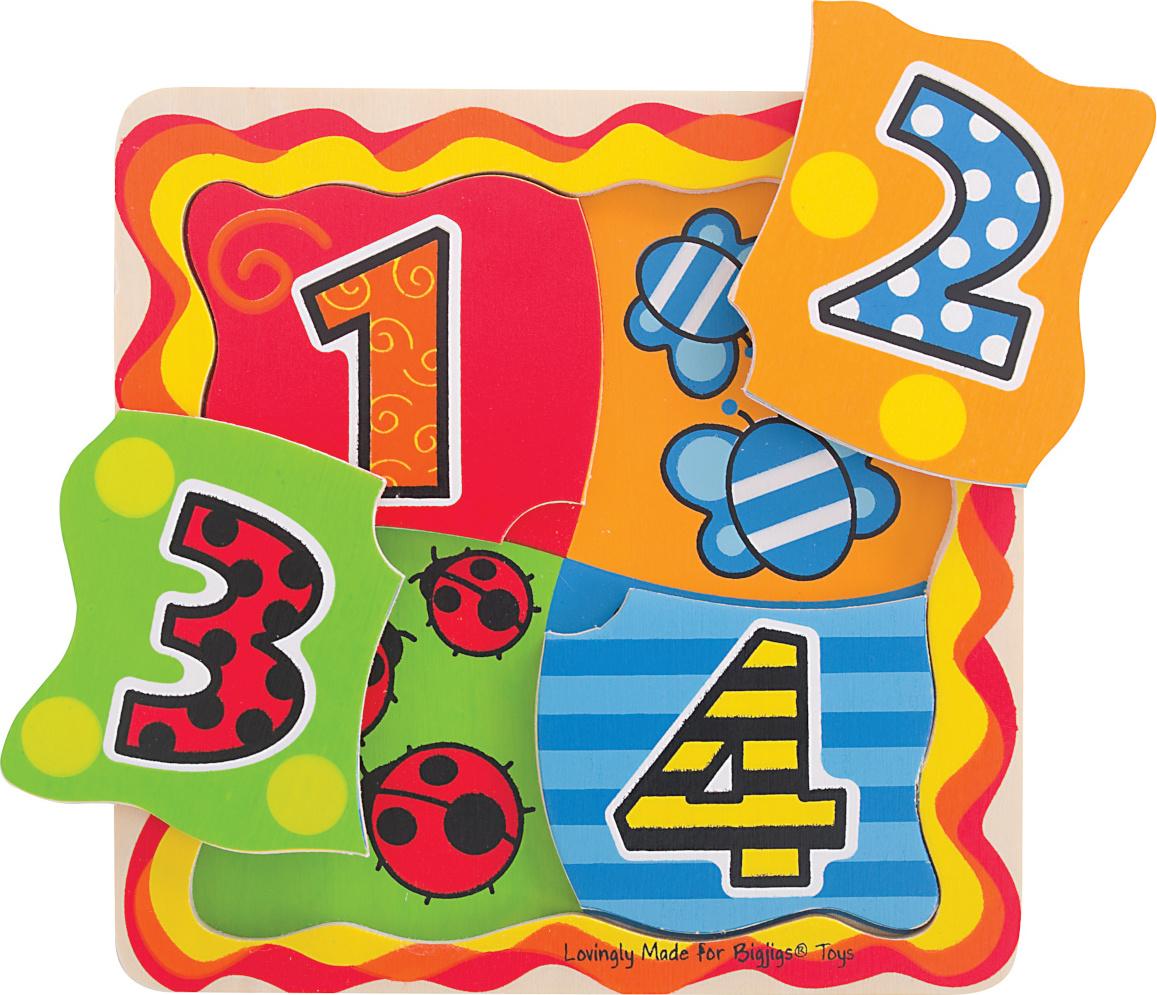 Bigjigs Toys Bigjigs Toys Moje první počítací puzzle 