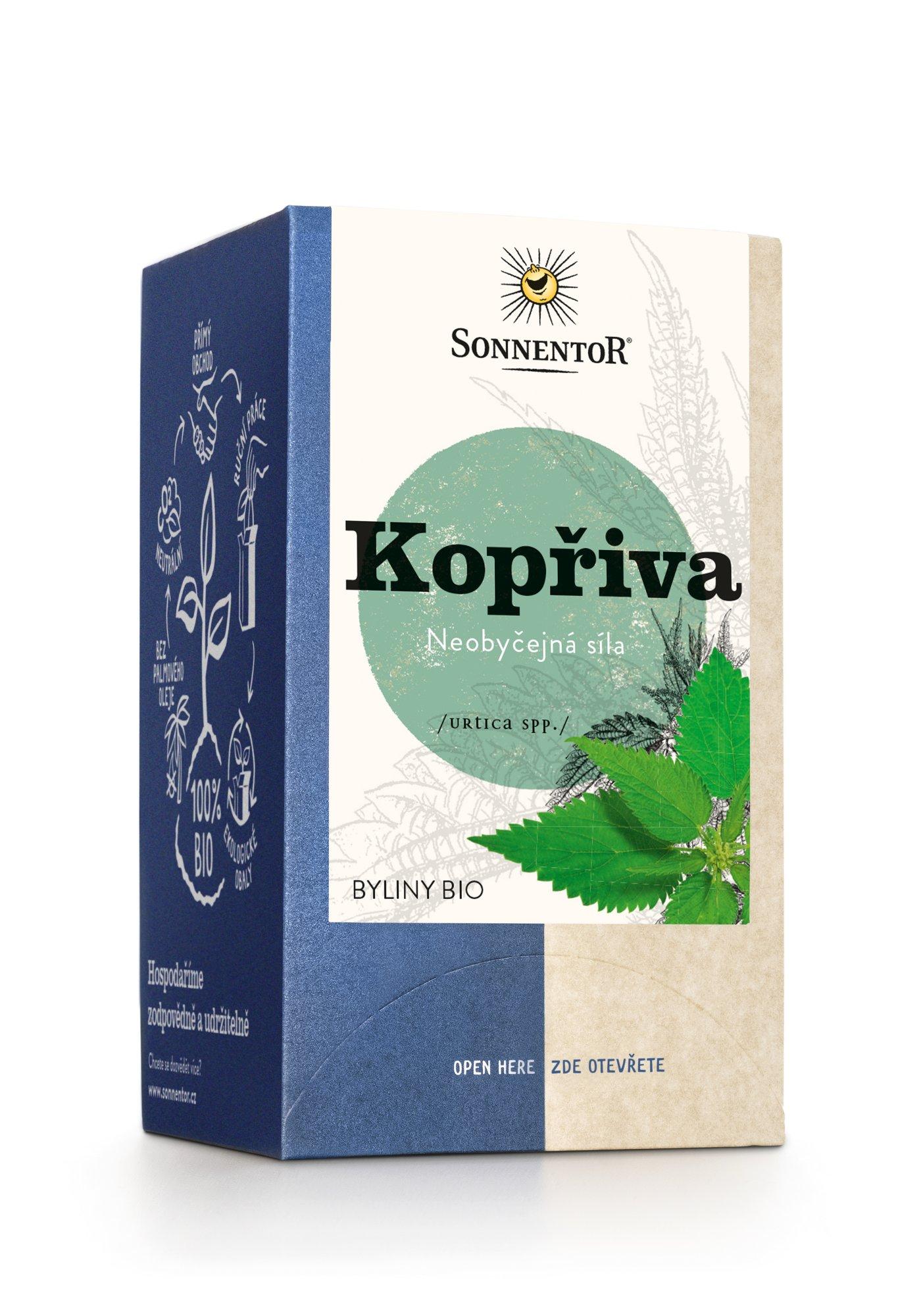 Sonnentor Kopřiva bio 18g porc. dvoukomorový 