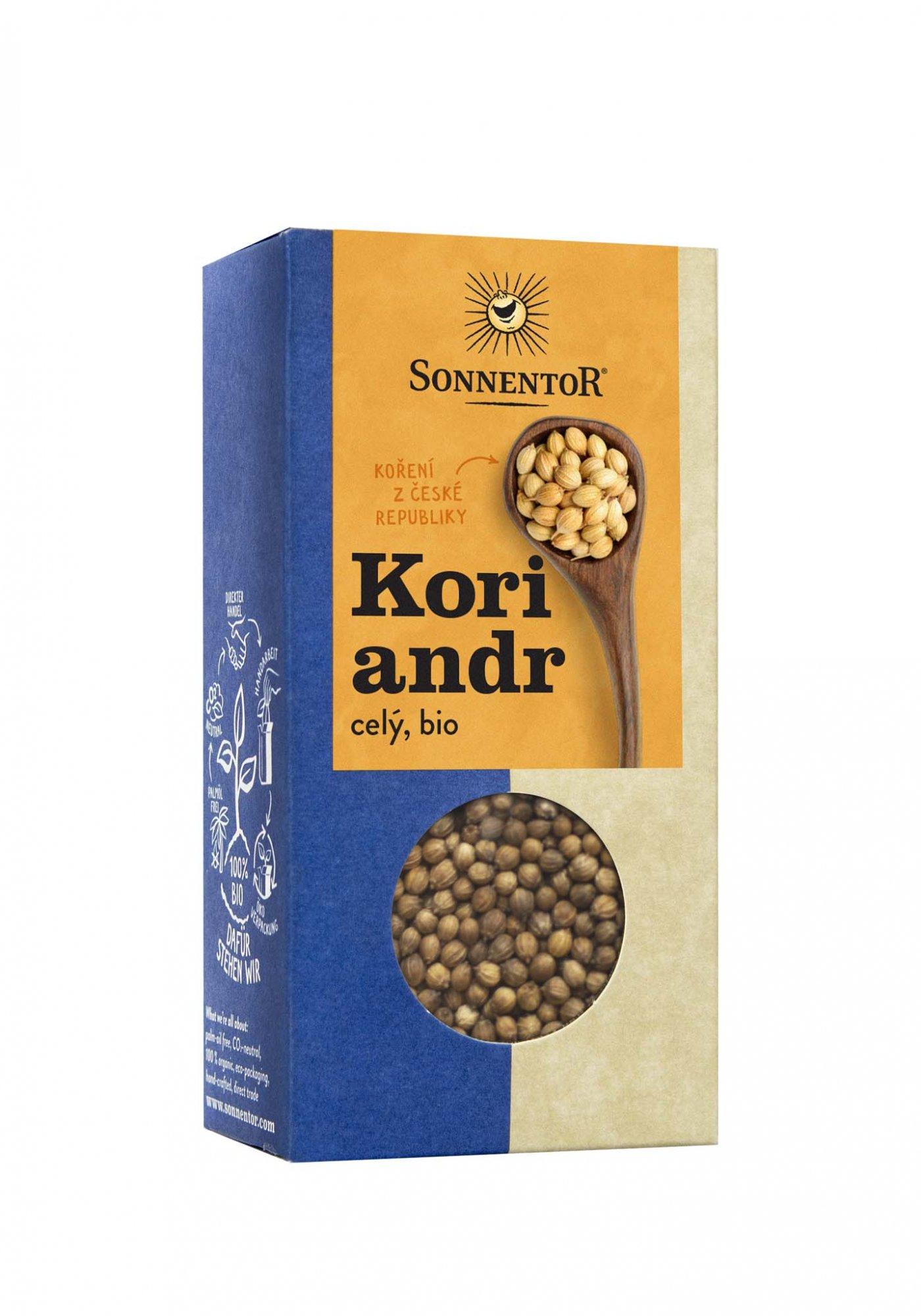 Sonnentor Koriandr bio, celý 35g 