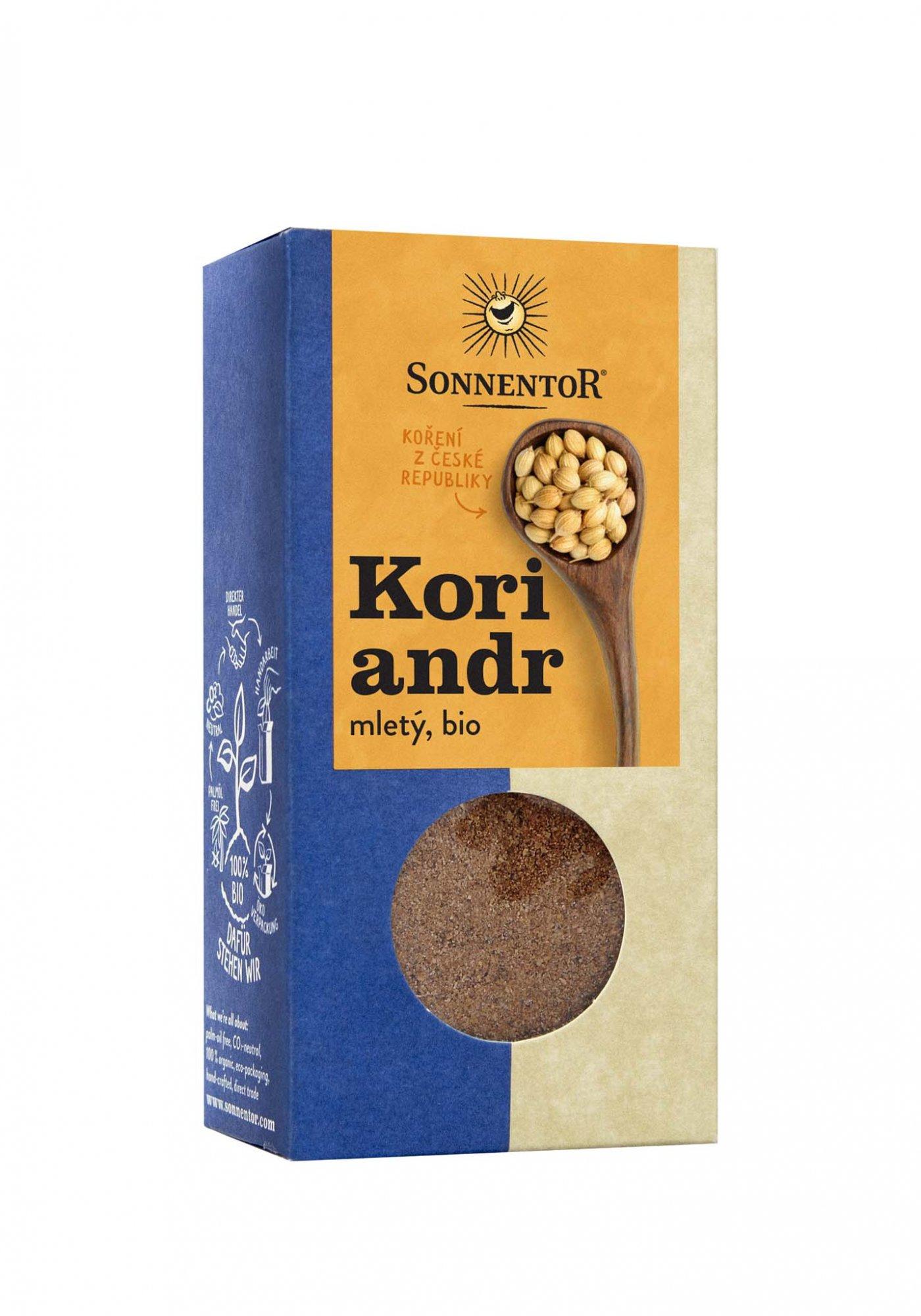 Sonnentor Koriandr bio, mletý 40g 