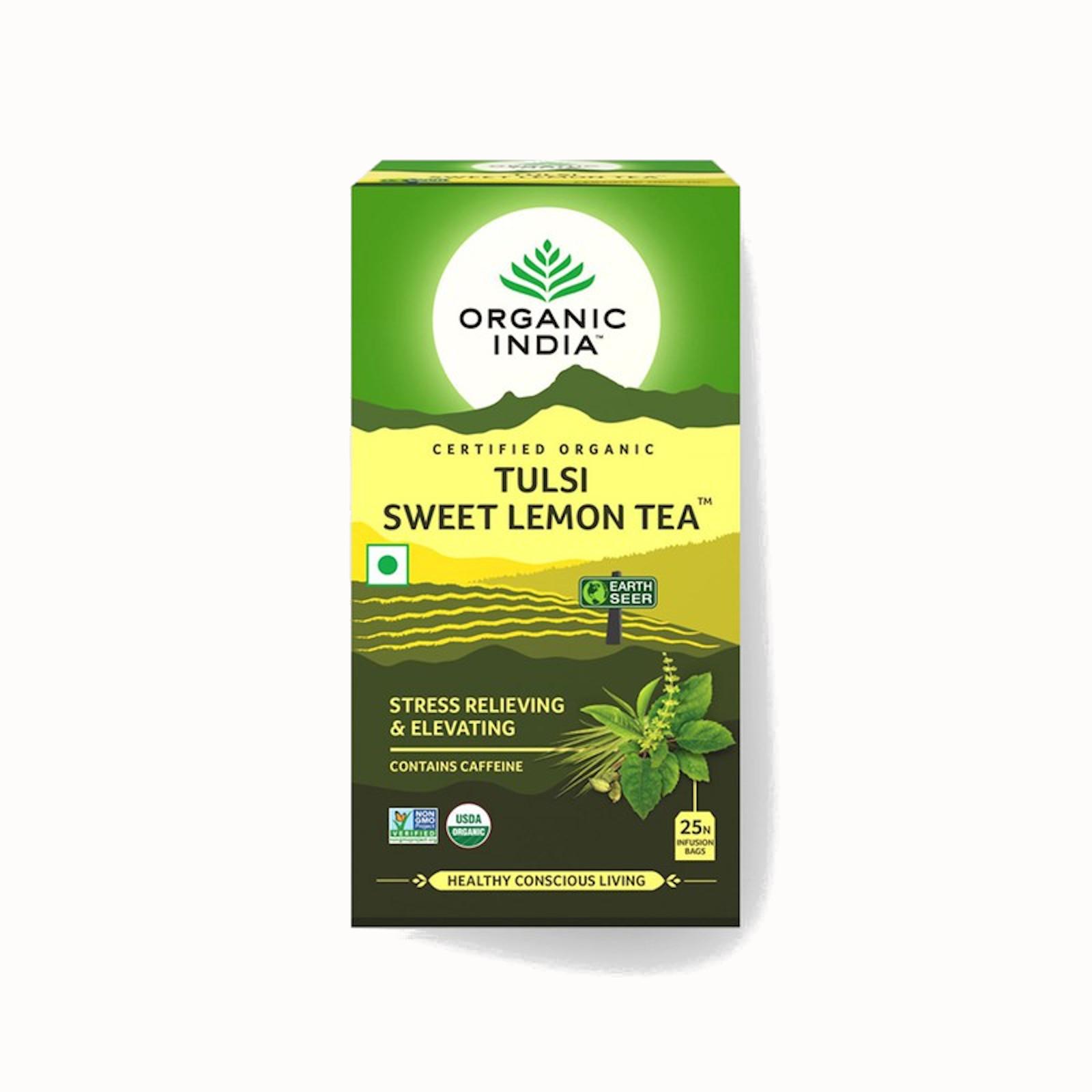 Organic India Čaj Tulsi Sweet Lemon, bio 32,4 g, 25 ks