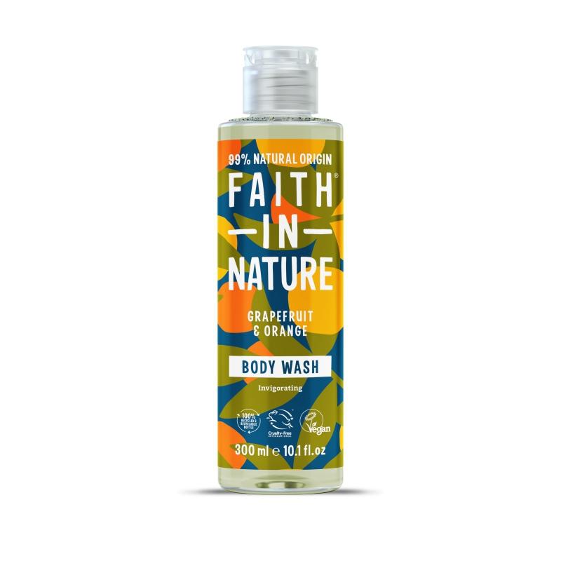 Faith in Nature Faith in Nature přírodní sprchový gel Grapefruit & pomeranč, 300ml 