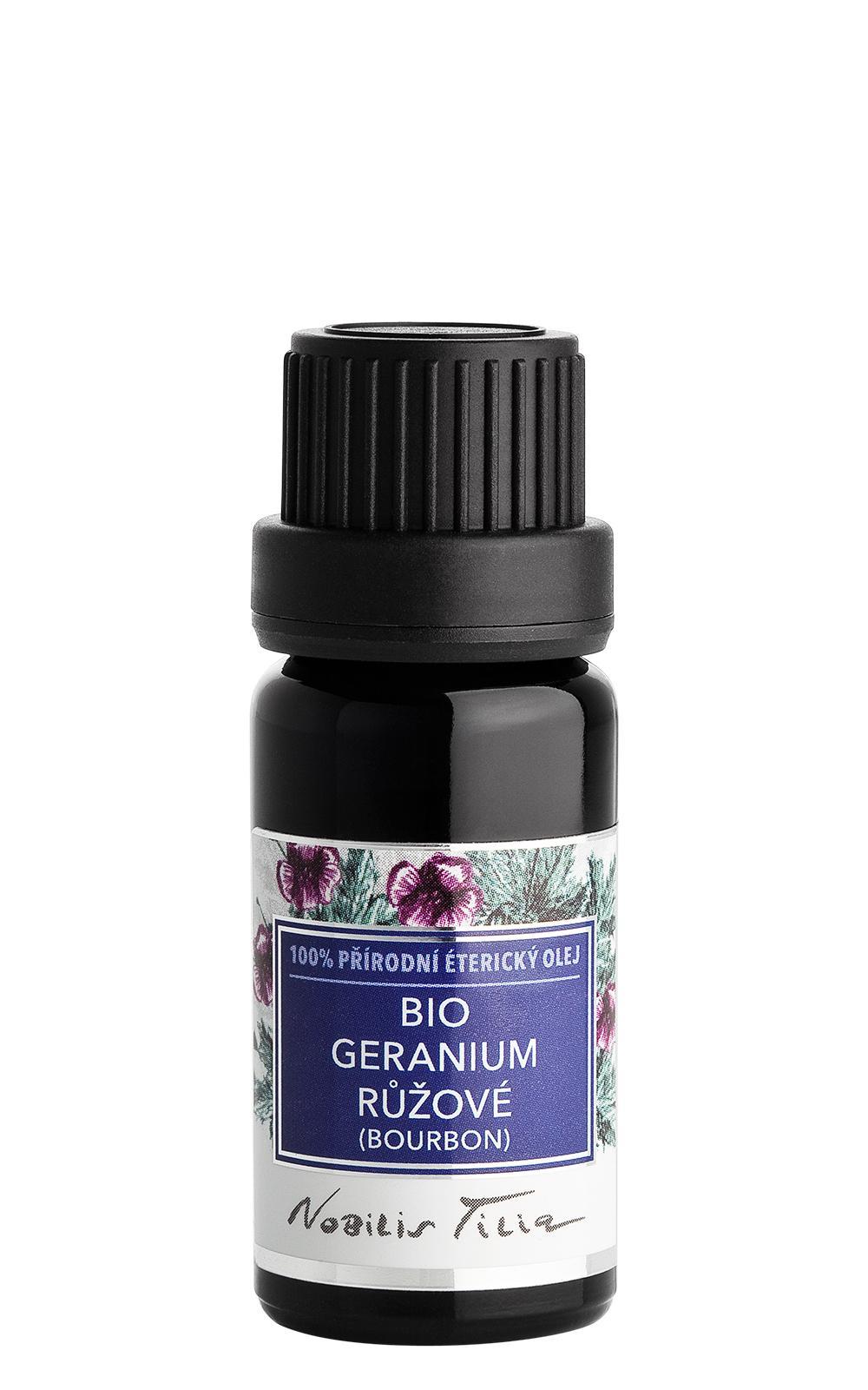 Nobilis Tilia Bio Geranium růžové (bourbon) 2 ml tester sklo 