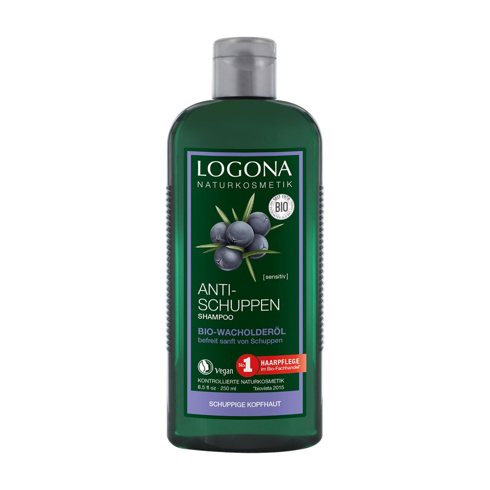 Logona Šampon proti lupům Bio Jalovcový olej 250 ml