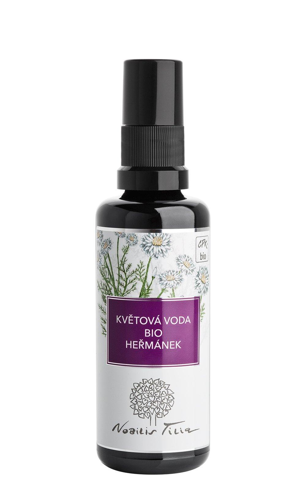 Nobilis Tilia Květová voda BIO Heřmánek varianta: 50 ml sklo