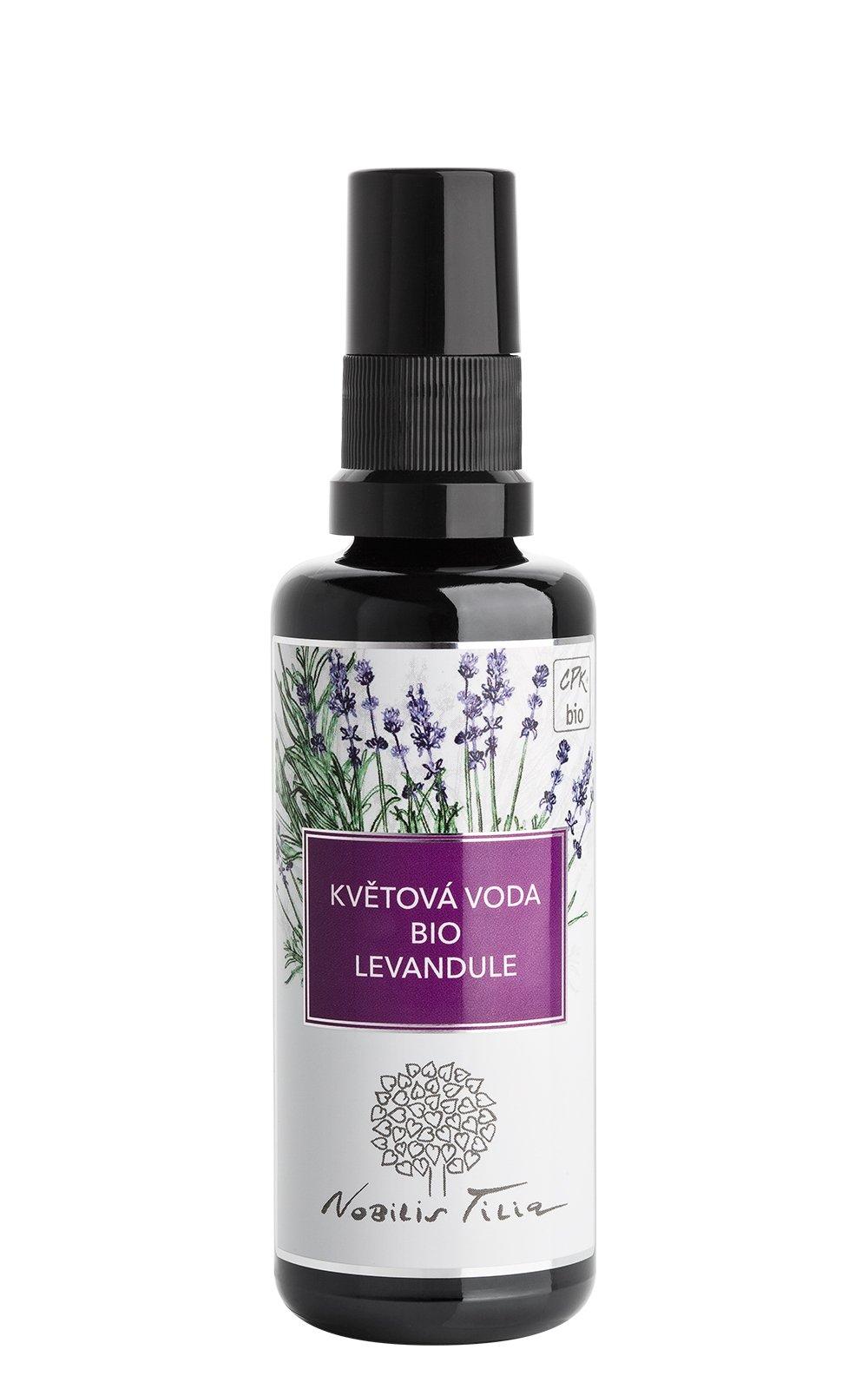 Nobilis Tilia Květová voda BIO Levandule varianta: 50 ml sklo