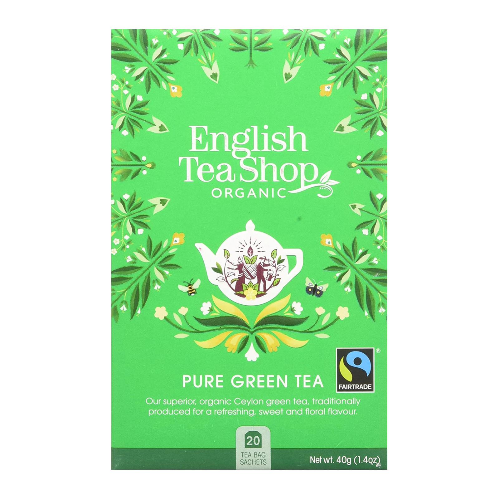 English Tea Shop Zelený čaj, bio 40 g, 20 ks