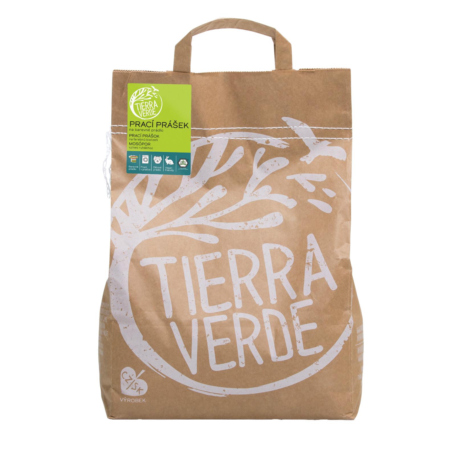 Tierra Verde Prací prášek na barevné prádlo 5 kg