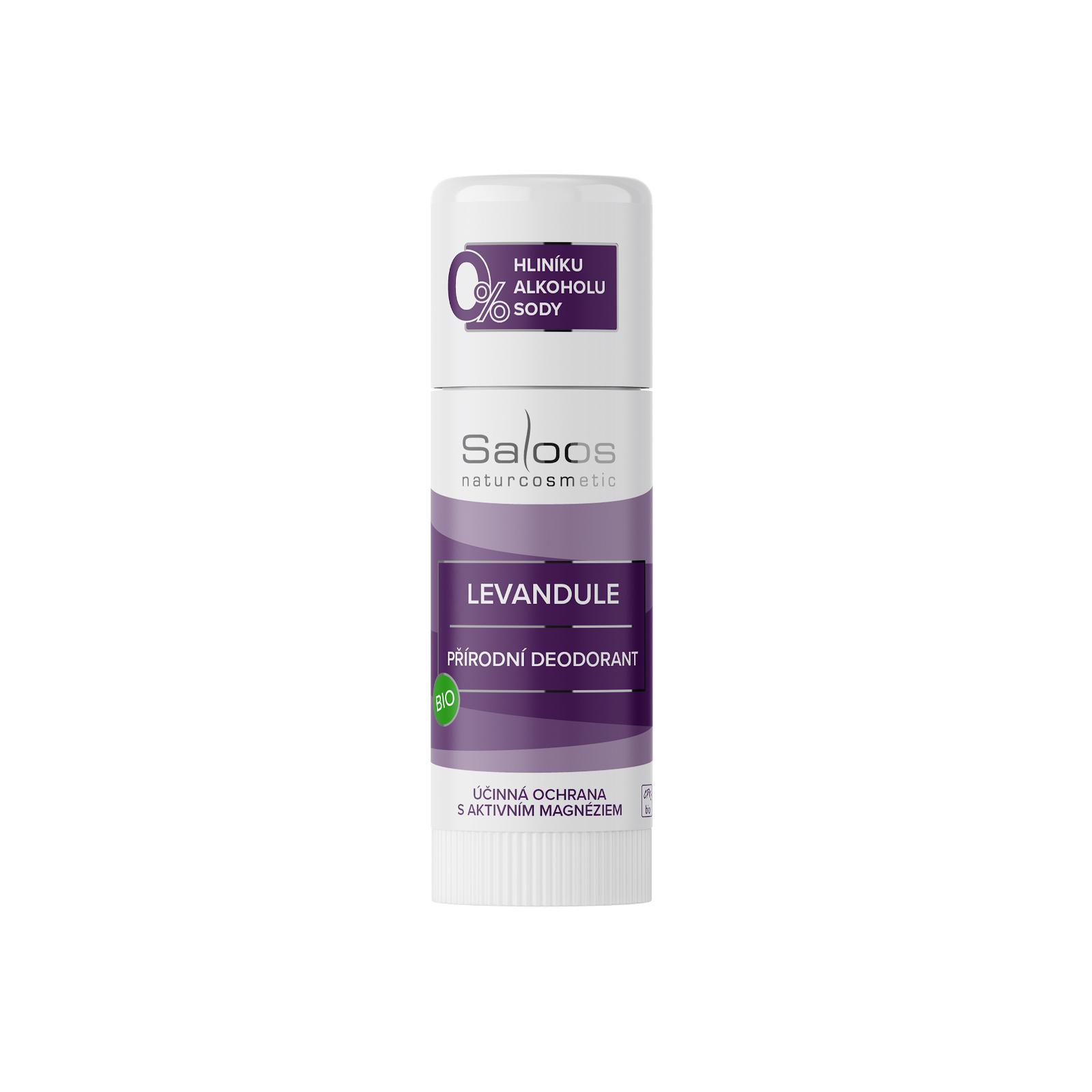 Saloos Bio přírodní deodorant levandule 50 ml