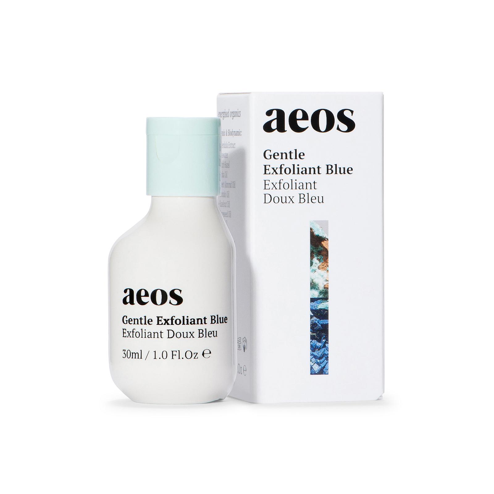 AEOS Přírodní peeling pro citlivou pleť, blue 30 ml