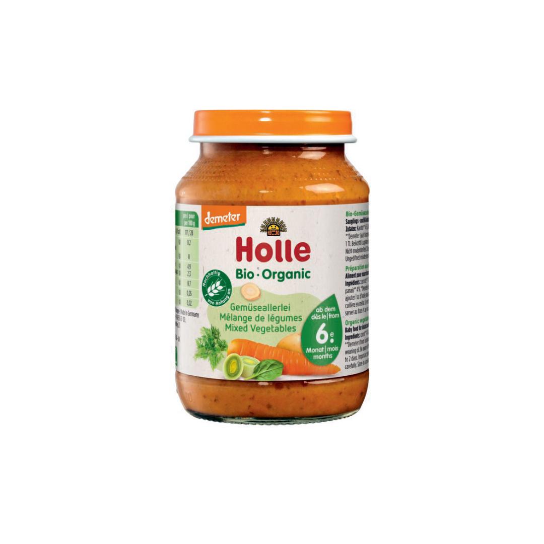 Holle Bio Dětská přesnídávka zeleninová směs 190 g
