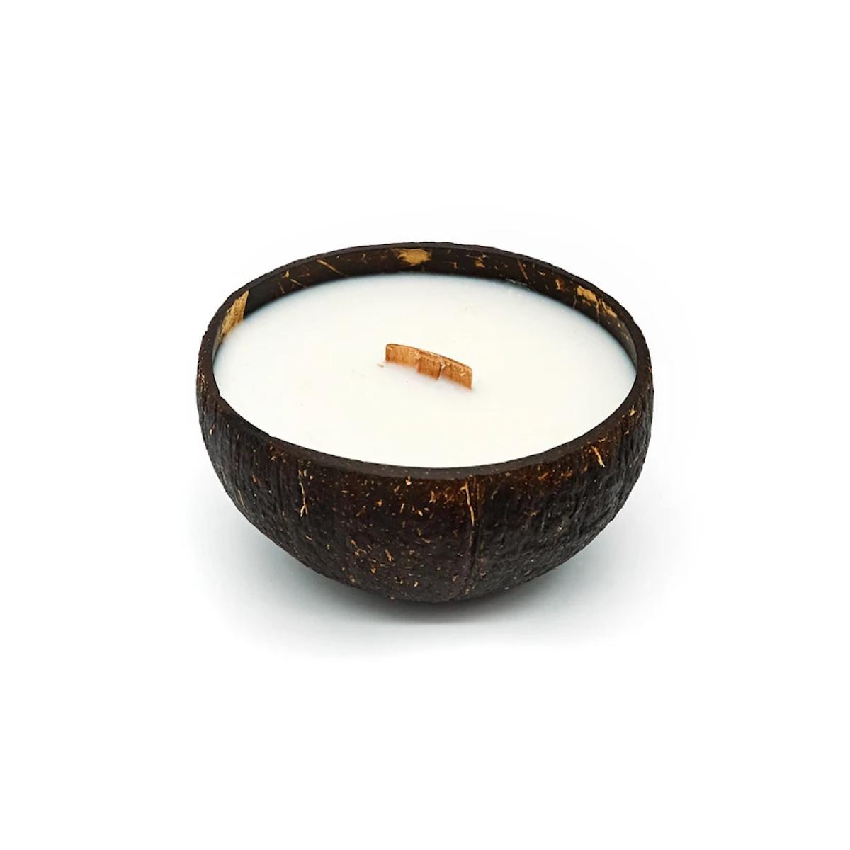 TROPIKALIA Veganská svíčka v kokosu coconut 350 ml