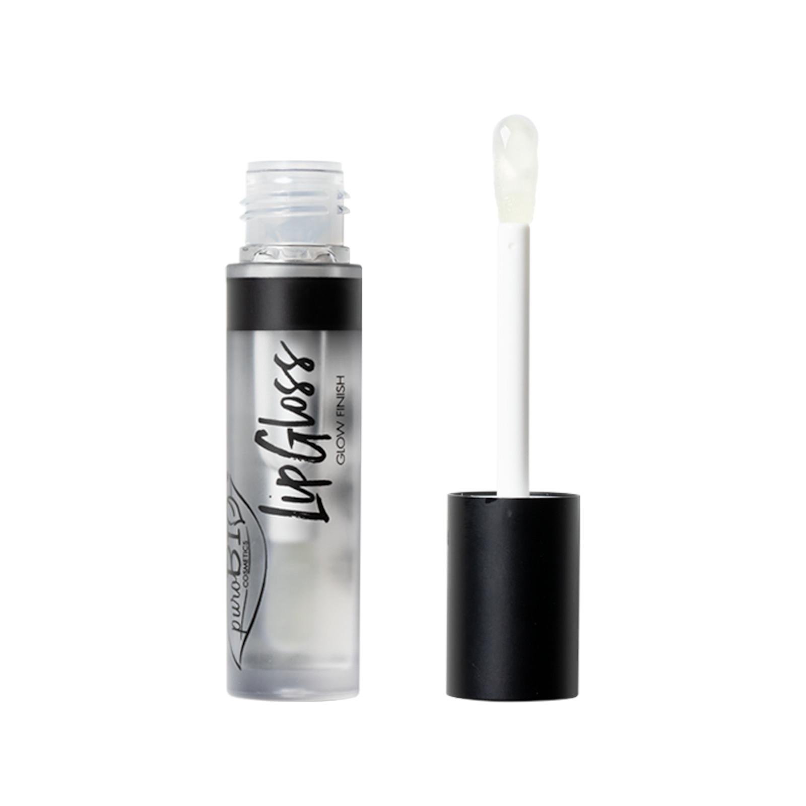 puroBIO cosmetics LipGloss Lesk na rty 01 trasparent 4,8 ml
